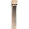 Ekena Millwork Thorton Block Smooth Bracket w/ Offset Brace, Douglas Fir, 7 1/2"W x 42"D x 42"H BKT0806X42X42THR05SDF - alternate 2